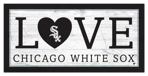 Fan Creations 6x12 Sign Chicago White Sox Love 6x12 Sign