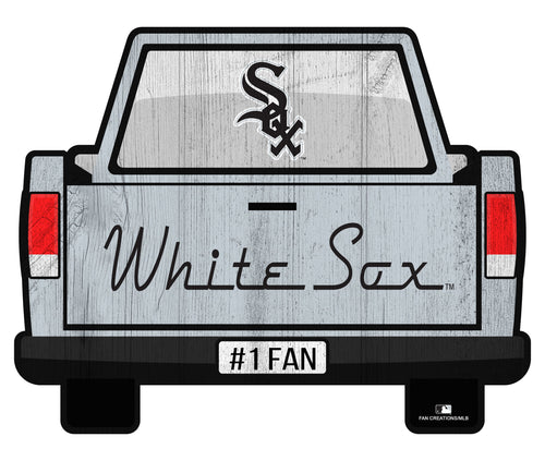 Fan Creations Home Decor Chicago White Sox Slogan Truck Back Vintage 12in