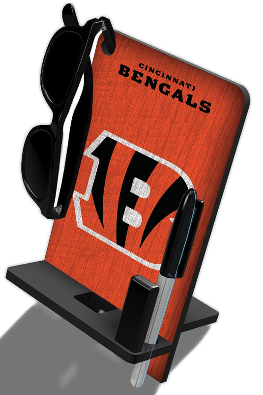 Fan Creations Wall Decor Cincinnati Bengals 4 In 1 Desktop Phone Stand