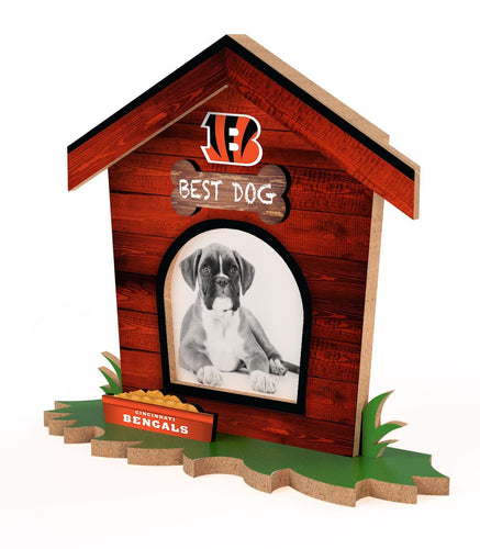 Fan Creations Home Decor Cincinnati Bengals Dog House Frame