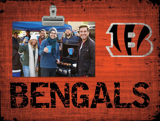 Fan Creations Desktop Stand Cincinnati Bengals Team Clip Frame