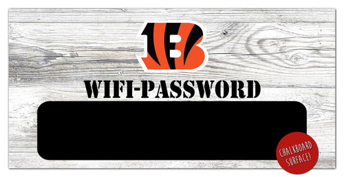 Fan Creations 6x12 Horizontal Cincinnati Bengals Wifi Password 6x12 Sign