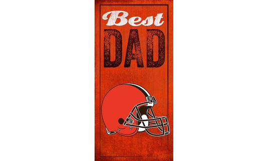 Fan Creations Wall Decor Cleveland Browns Best Dad Sign