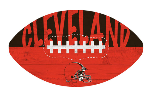 Fan Creations Home Decor Cleveland Browns City Football 12in