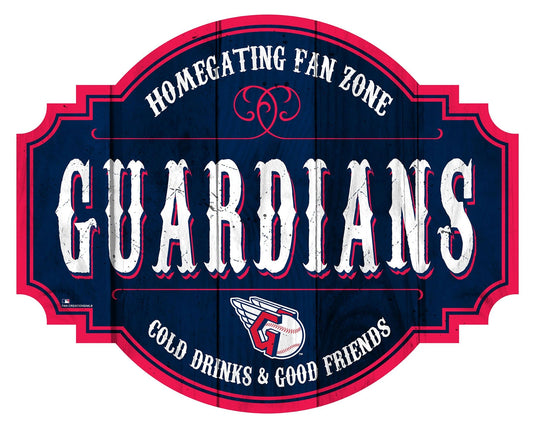 Fan Creations Home Decor Cleveland Guardians Homegating Tavern 12in Sign