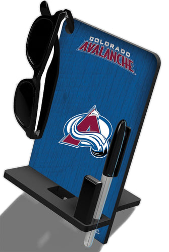 Fan Creations Wall Decor Colorado Avalanche 4 In 1 Desktop Phone Stand