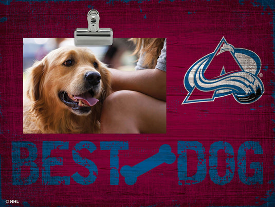 Colorado Avalanche Best Dog Clip Frame – Fan Creations GA