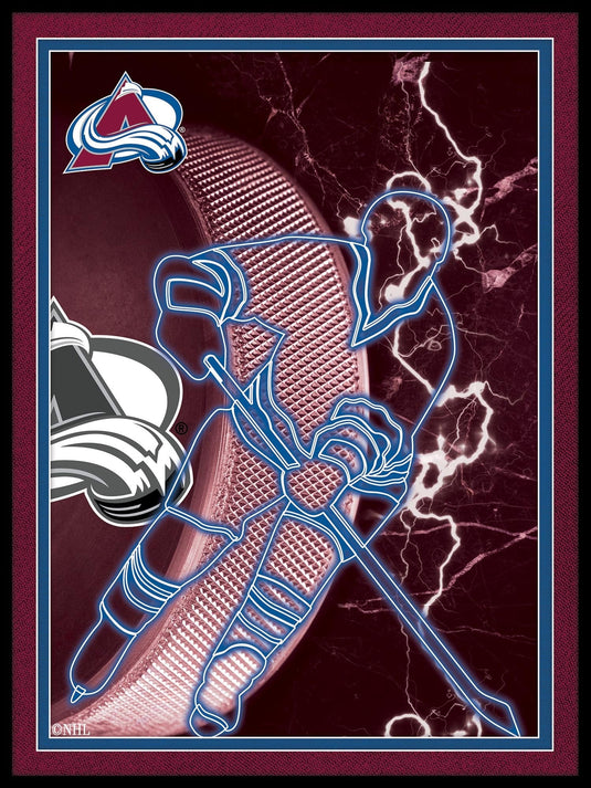Really cool phone wallpaper from the Colorado Avalanche : r