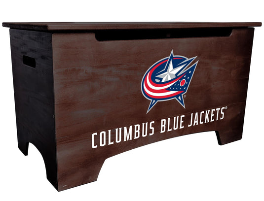 Fan Creations Home Decor Columbus Blue Jackets Logo Storage Box