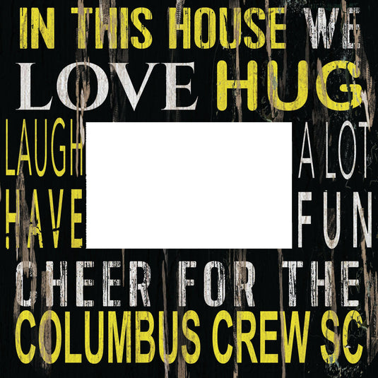 Fan Creations Home Decor Columbus Crew SC  In This House 10x10 Frame