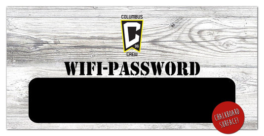Fan Creations 6x12 Horizontal Columbus Crew Wifi Password 6x12 Sign