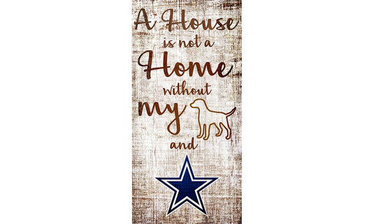 Fan Creations Wall Decor Dallas Cowboys A House Is Not A Home Sign