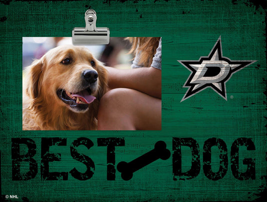 Fan Creations Desktop Stand Dallas Stars Best Dog Clip Frame