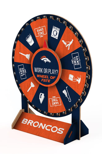 Fan Creations Desktop Denver Broncos Wheel of Fate