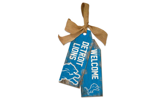 Fan Creations Wall Decor Detroit Lions 12in Team Tags
