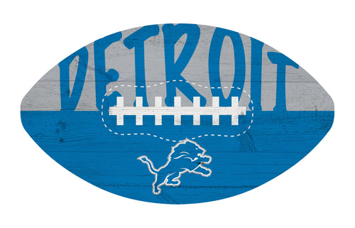 Fan Creations Home Decor Detroit Lions City Football 12in