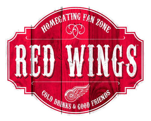 Fan Creations Home Decor Detroit Red Wings Homegating Tavern 24in Sign