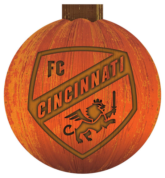 Fan Creations Decor Furniture FC Cincinnati Halloween Wall Art 12in