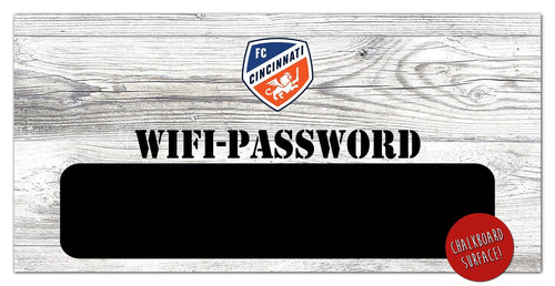 Fan Creations 6x12 Horizontal FC Cincinnati Wifi Password 6x12 Sign