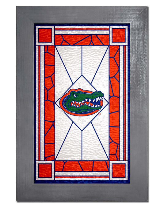 Fan Creations Home Decor Florida   Stained Glass 11x19
