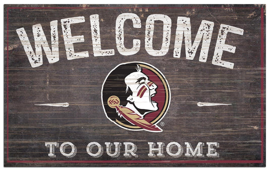 Fan Creations Home Decor Florida State  11x19in Welcome Sign