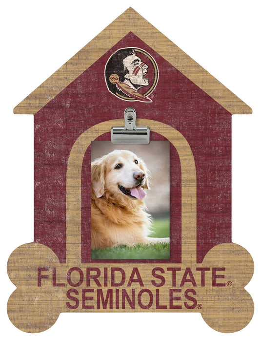 Fan Creations Clip Frame Florida State Dog Bone House Clip Frame