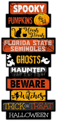 Fan Creations Home Decor Florida State Halloween Celebration Stack