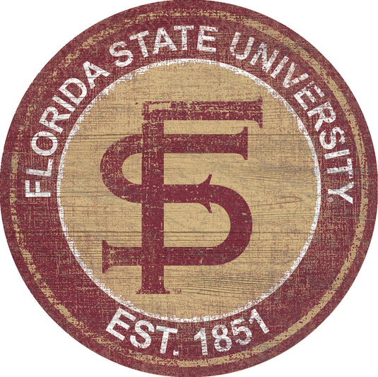 Fan Creations Home Decor Florida State Heritage Logo Round