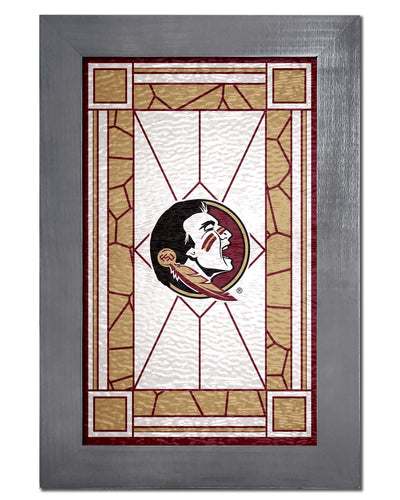 Fan Creations Home Decor Florida State   Stained Glass 11x19