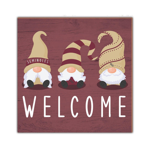 Fan Creations Home Decor Florida State   Welcome Gnomes