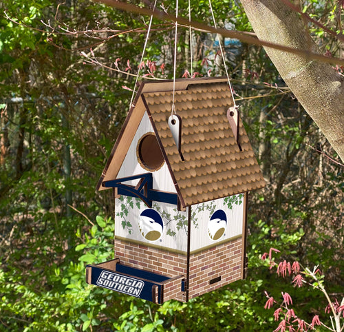 Fan Creations Georgia Southern Bird House