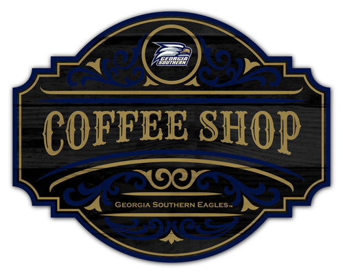 Fan Creations Home Decor Georgia Southern Coffee Tavern Sign 24in