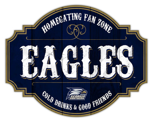 Fan Creations Home Decor Georgia Southern Homegating Tavern 12in Sign