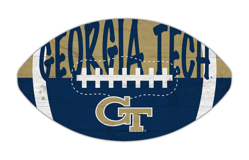 Fan Creations Home Decor Georgia Tech City Football 12in