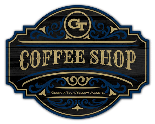 Fan Creations Home Decor Georgia Tech Coffee Tavern Sign 24in