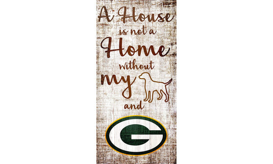 Fan Creations Wall Decor Green Bay Packers A House Is Not A Home Sign