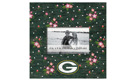 Fan Creations 10x10 Frame Green Bay Packers Floral 10x10 Frame