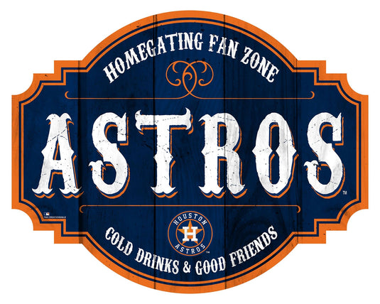 Fan Creations Home Decor Houston Astros Homegating Tavern 24in Sign