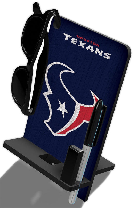 Fan Creations Wall Decor Houston Texans 4 In 1 Desktop Phone Stand