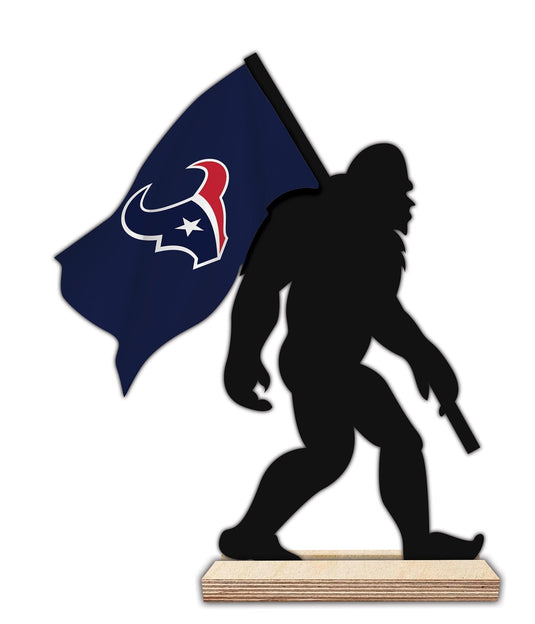 Fan Creations Bigfoot Cutout Houston Texans Bigfoot Cutout
