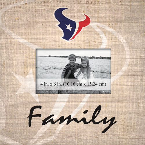 Fan Creations Home Decor Houston Texans  Family Frame