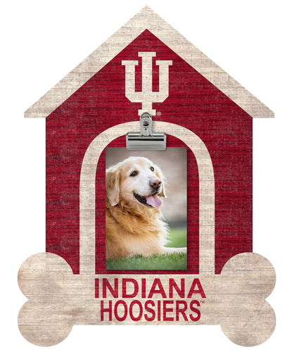 Fan Creations Clip Frame Indiana Dog Bone House Clip Frame