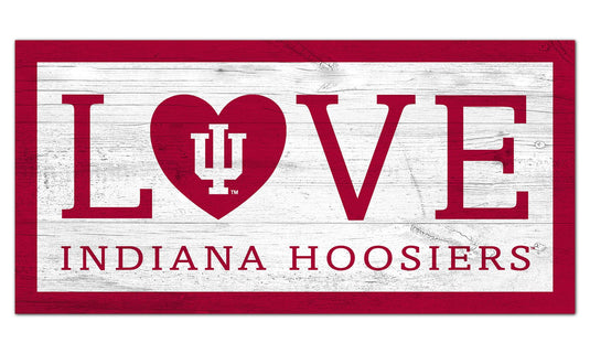 Fan Creations 6x12 Sign Indiana Love 6x12 Sign