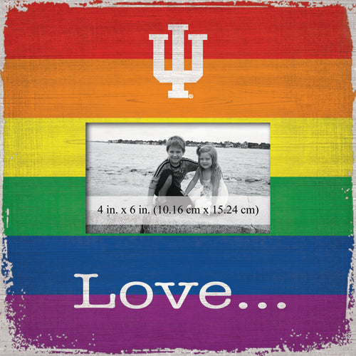 Fan Creations Home Decor Indiana  Love Pride 10x10 Frame