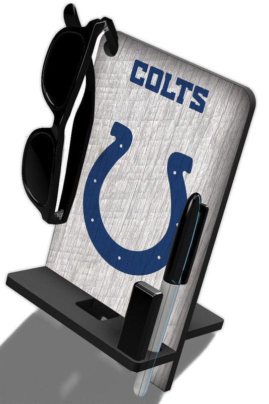 Fan Creations Wall Decor Indianapolis Colts 4 In 1 Desktop Phone Stand