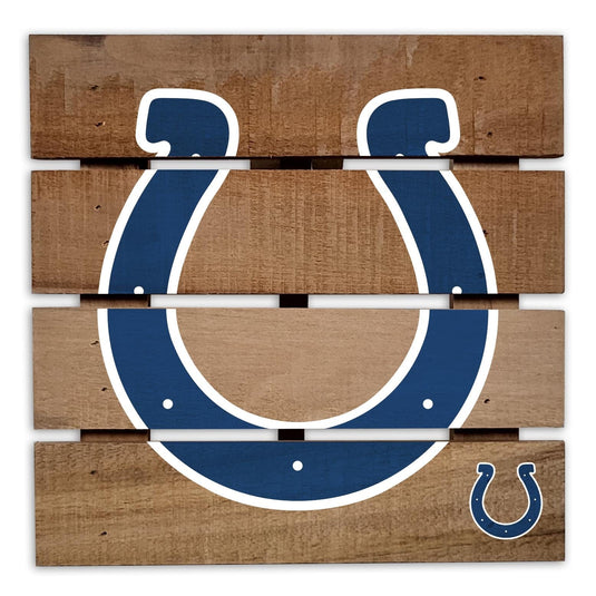 Fan Creations Gameday Food Indianapolis Colts 8in Wooden Hotplate
