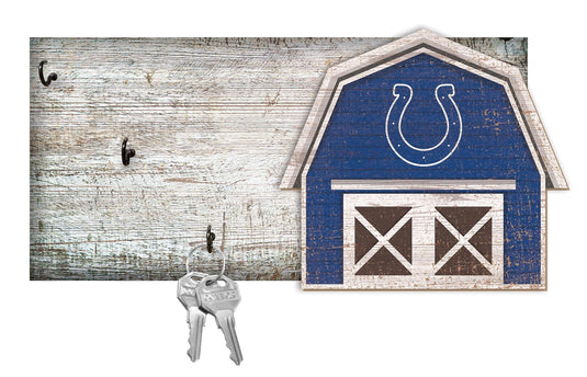 Fan Creations Wall Decor Indianapolis Colts Barn Keychain Holder
