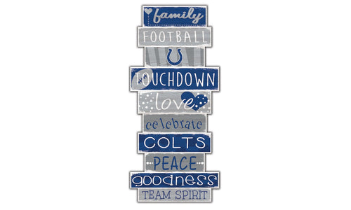 Fan Creations Wall Decor Indianapolis Colts Celebration Stack 24