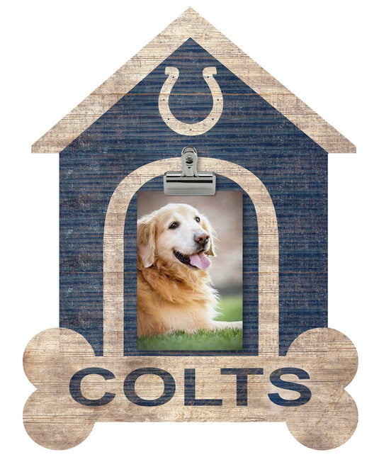 Fan Creations Clip Frame Indianapolis Colts Dog Bone House Clip Frame