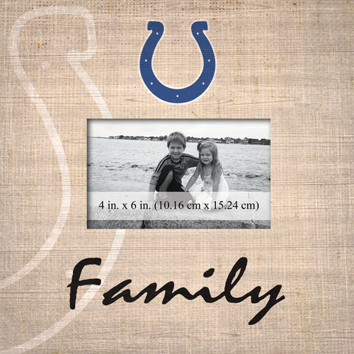 Fan Creations Home Decor Indianapolis Colts  Family Frame